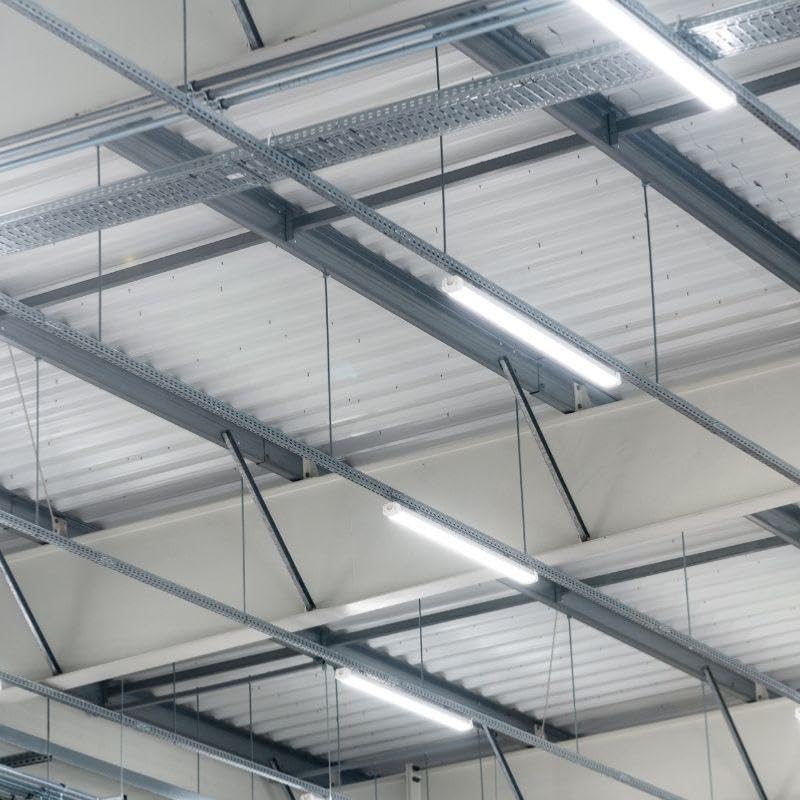 SILAMP Réglette LED 150cm 48W - Pack de 10 - Blanc Neutre 4000K - 5500K