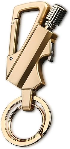 Miniatura 14 de Encendedor infinito permanente con llavero multiherramienta abrebotellas (2 unidades, negro) 2 piezas-negro,2 pzas,2 piezas-dorado,2