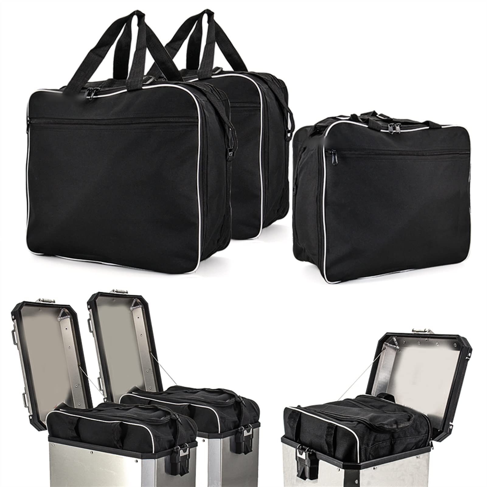 Sac de moto pour ne plus rayer vos valises de selle intérieures en PVC pour BMW R1200GS R1250GS ADV