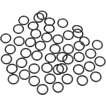 uxcell Nitrile Rubber O-Rings 19mm OD 14mm ID 2.5mm Width, Metric Nitrile Rubber Sealing Gasket for Automotive Machine Plumbing, Pack of 50