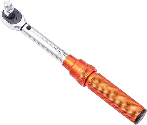 Miniatura 10 de VEVOR Llave dinamométrica de clic de 14 pulgadas, 20-200in.lb3-23n.m básculas mecánicas de doble rango, doble dirección ajustable con adaptadores de