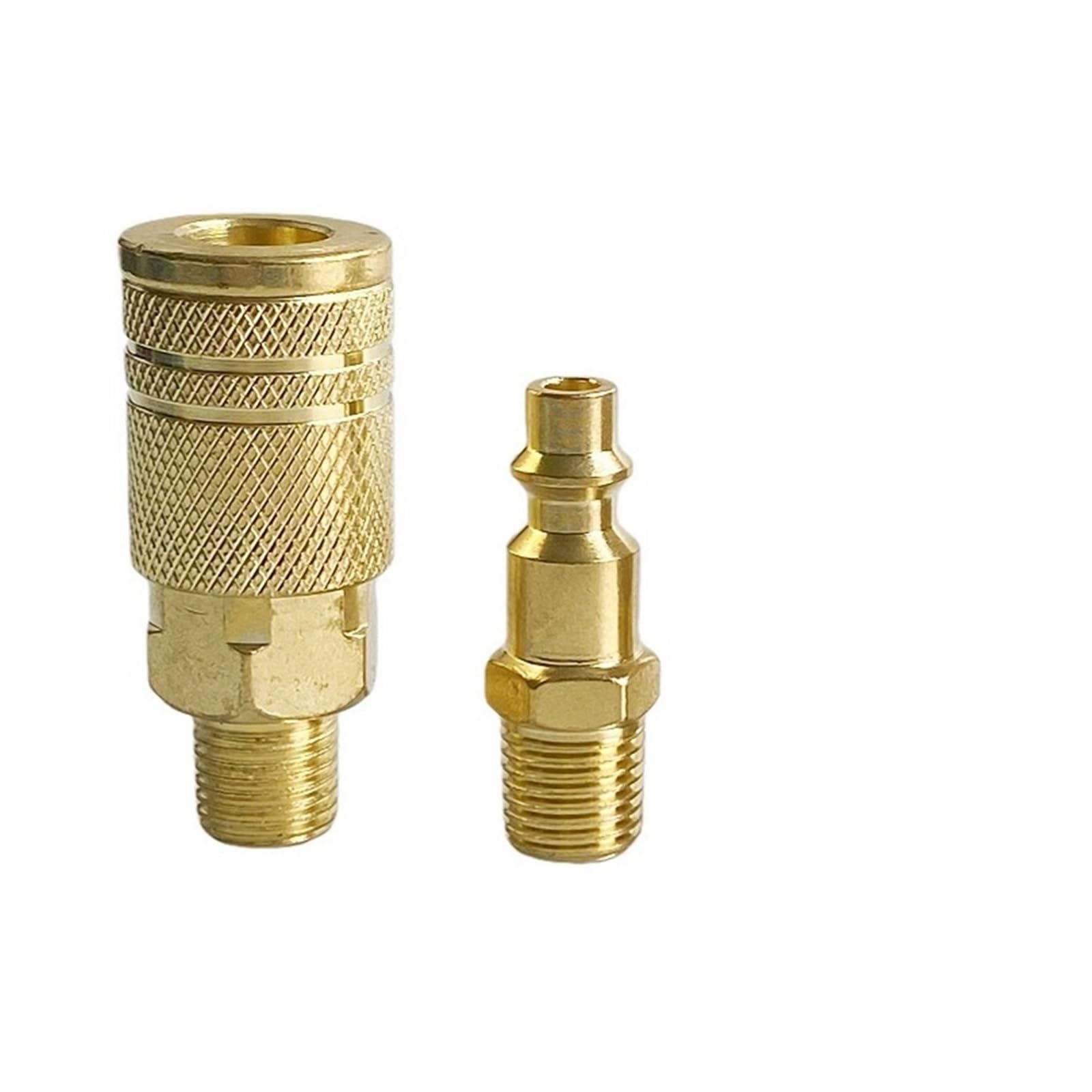 Padgcnor One Color Air Line Connectors Air Hose Quick Connect Plug & Coupler With 1/4 Npt Fitting Thread American Standard Compressor
