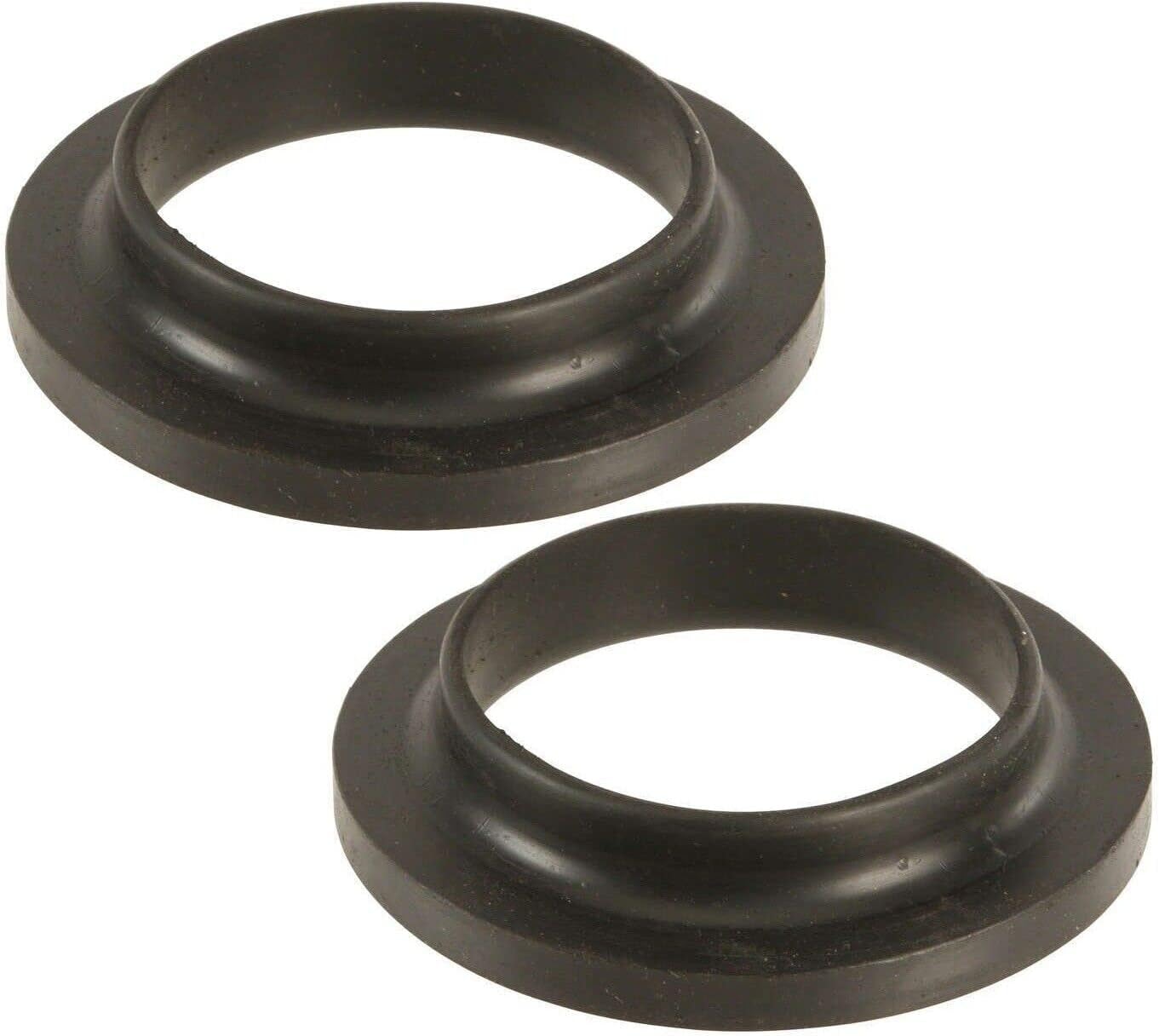 Replacement Set of 2 Rear Upper and Lower Coil Spring Insulators Kit fits Buick