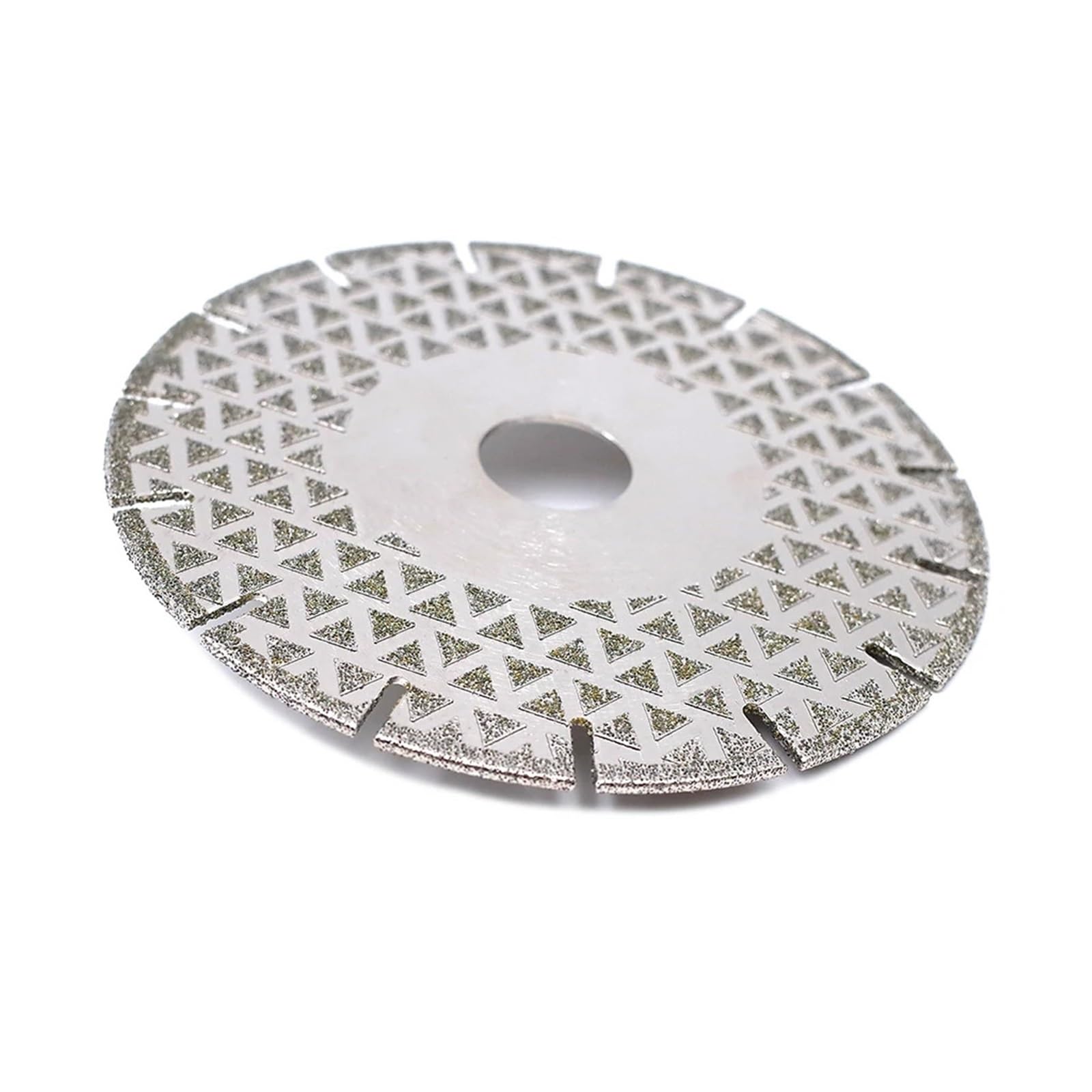 Diamentowa tarcza szlifierska do betonu, 4-9-calowa galwanizowana diamentowa tarcza tnąca z obu stron ocynkowana ostrze do szlifowania marmuru, granitu i płytek ceramicznych(22.23MM-230MM)