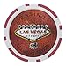 Brybelly Las Vegas Casino Poker Chip Heavyweight 14-Gram Clay Composite â€“ Pack of 50 ($5 Red)