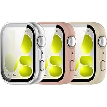 3-Pack Compatible with Huawei Watch Fit 5 Case Cover, Full Coverage Protective Film Case with Screen Protector for Huawei Watch Fit 5 Smartwatch 3colorsA