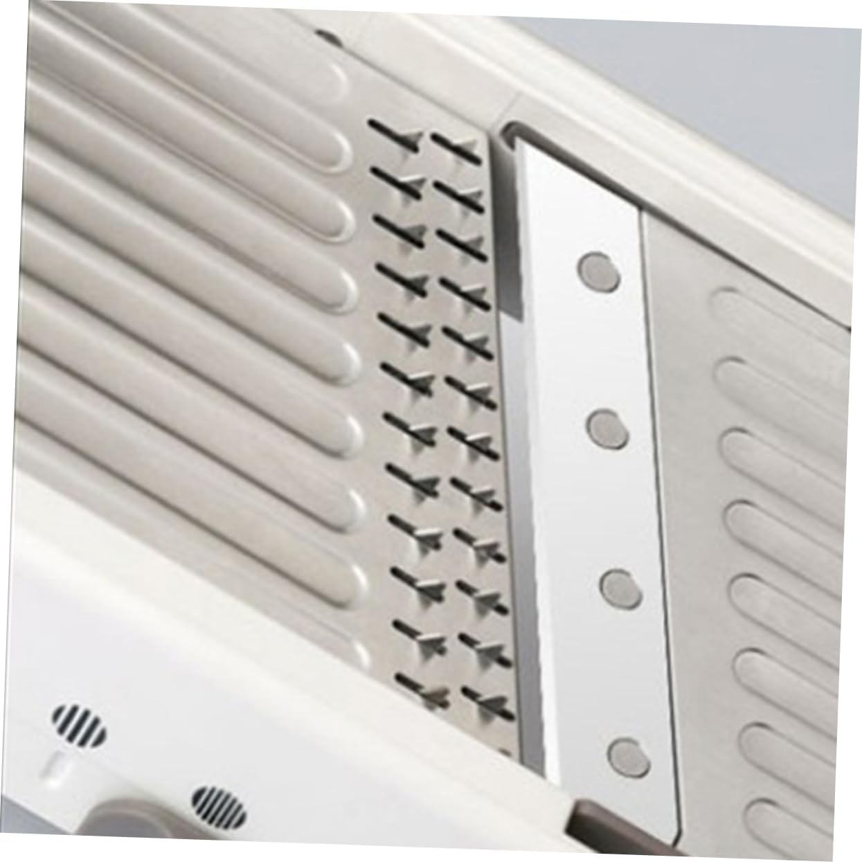 Ciieeo Stainless Steel Adjustable Vegetable Chopper Interchangeable Drums Multi-function Cheese Grater and Shredder for Efficient Food Preparation