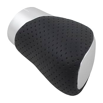 Amazon.com: MOTOKU Punched Black Leather Sliver Surface Gear