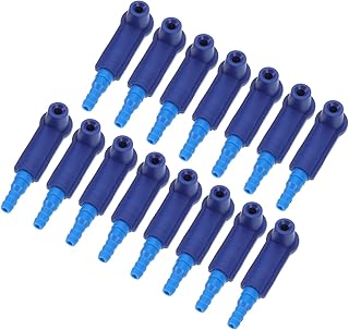 PENIKOKO 15 Piezas Herramientas para Líquido De Frenos Kit De Purga Bomba De Vacío Conector De Succión Fácil Uso