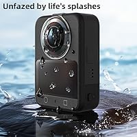 Vista 7 de 2 protectores de pantalla + protectores de lente de PC para DJI OSMO 360, cubierta de pantalla de vidrio templado Ultra HD 9H película protectora