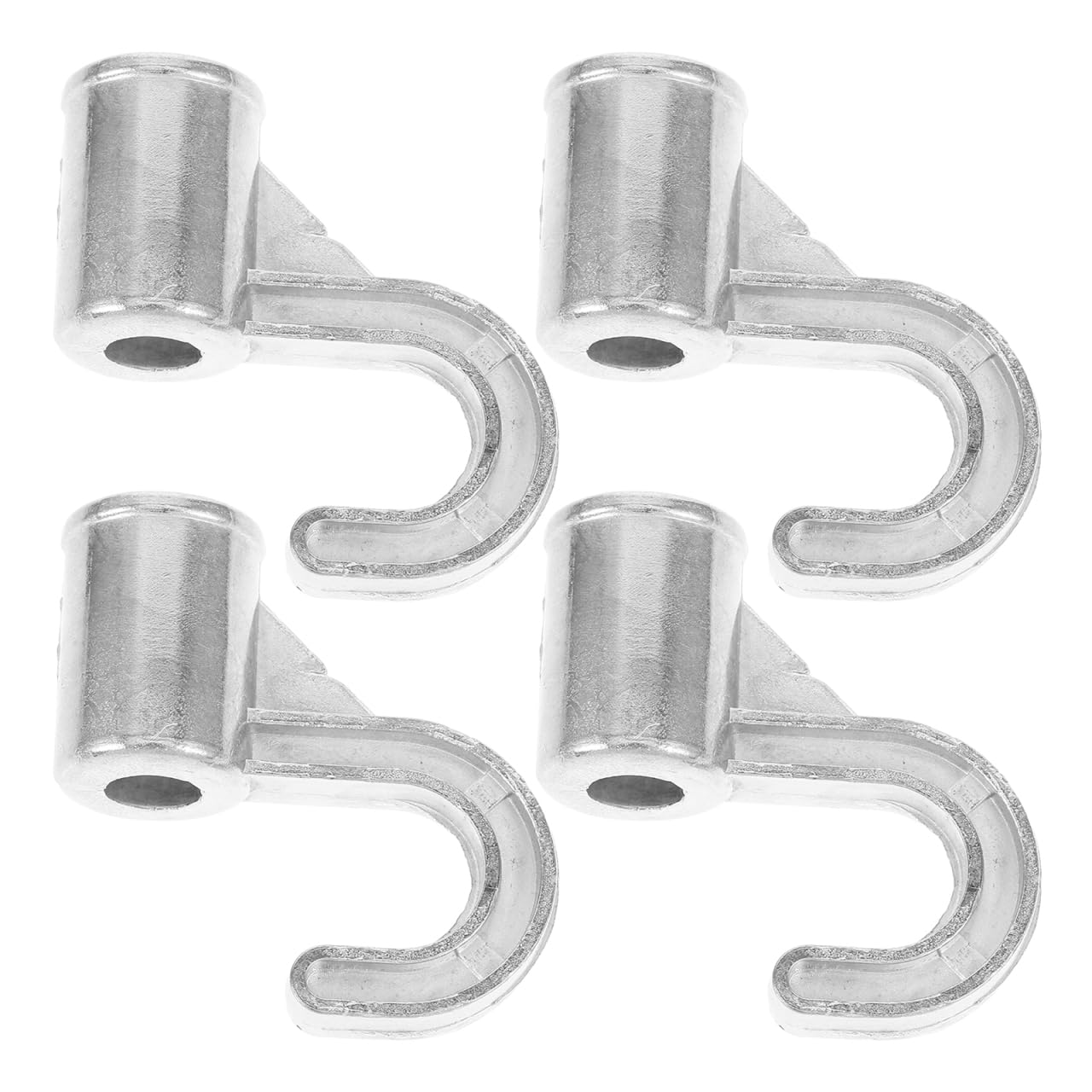 MAGICLULU 8 Pezzi Gancio Per Armadio Ganci Per Asta Per Armadio Per Cucina Montaggio Per Supporti Per Grucce Per Asta Per Staffa Per Per Senza