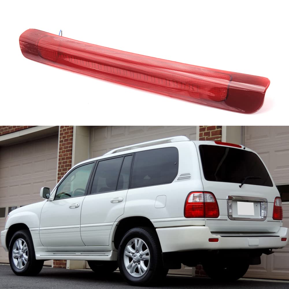 AIVYNA Car Rear Center Third Brake Light High Mount Stop Signal Lamp for Toyota Land Cruiser for Lexus LX470 1998-2007