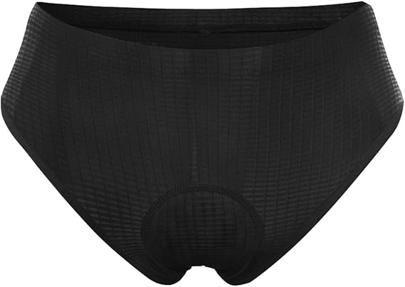 NOOYME Women Bike Underwear Gel 3D Padded Printed Design Bicycle Briefs Cycling Underwear Shorts