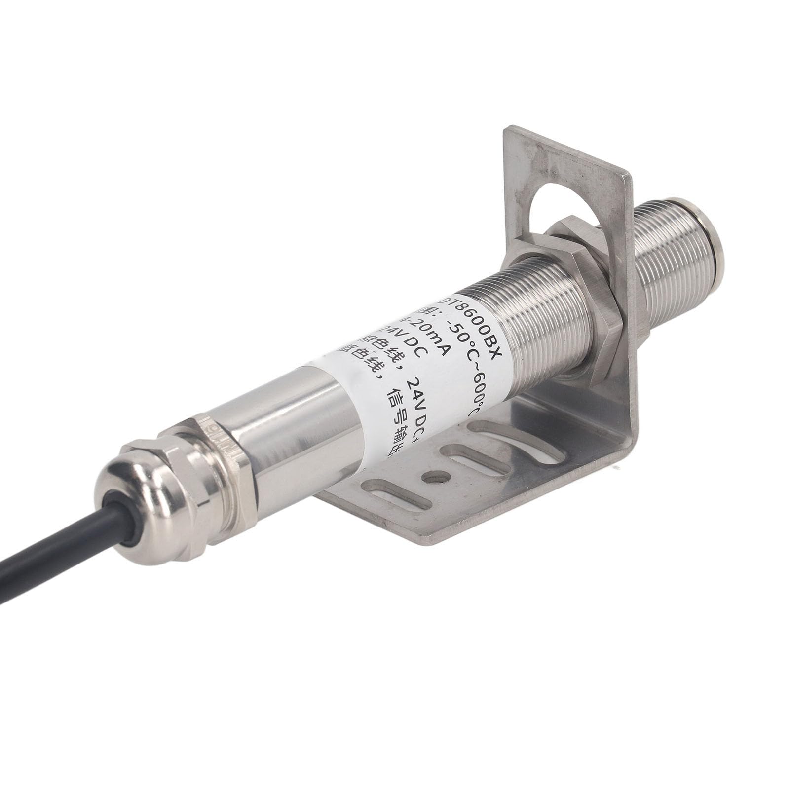 Temperatursensor Hochpräzise Berührungslose Sonde für Metallurgie DC24V -50 ℃ Bis 600 ℃ Edelstahldetektor