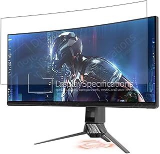 Puccy 2 Pack Anti Blue Light Screen Protector Film, compatible with Asus RoG Swift PG35V / PG35VQ 35" Display Monitor TPU Guard （ Not Tempered Glass Protectors ）