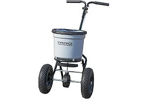Scott's Commercial 50-Pound Walk-Behind Push Broadcast Spreader for Lawns