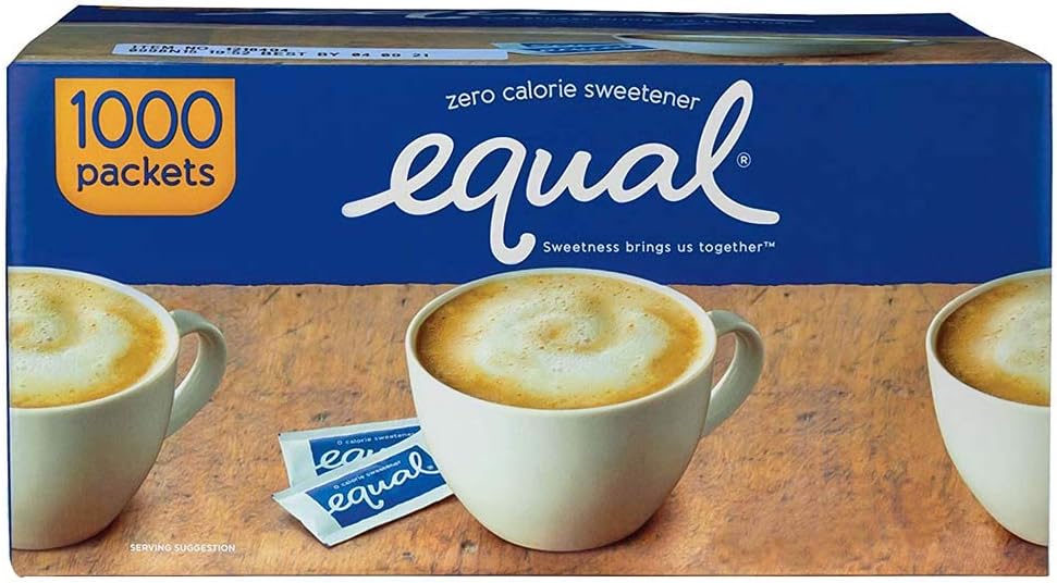 Sugar Substitute, 0 Calorie Sweetener, Zero Calorie Sugar Alternative Sweetener Packets, Sugar Alternative, 1000 Count (New Version)