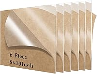 Vista 7 de 12 hojas acrílicas transparentes de 5 x 7 pulgadas, láminas acrílicas en blanco, hoja acrílica de 1/8 pulgadas de grosor (0.118 in) de grosor