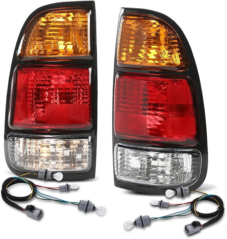 Conjunto de lanternas traseiras CNNELL com fiação para Toyota Tundra 2000–2006 – Par