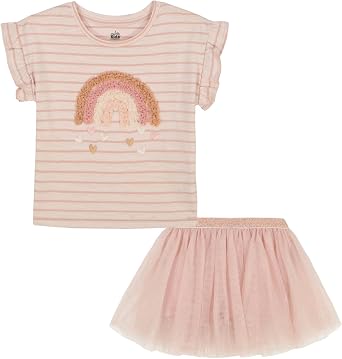 Kids Headquarters Girls 2pc Skort Set