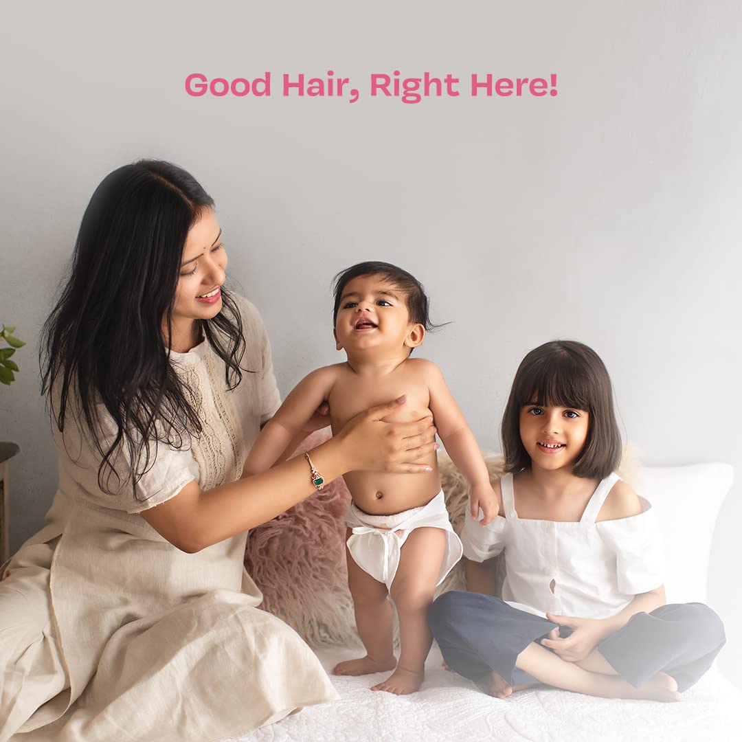 Maate Baby Hair Essentials Combo | Nourishing Hair Oil -150 ml & Extra Mild Shampoo - 250 ml | Mineral Oil, Sulphate-Free, pH Balanced, 100% Natural & Vegan 3