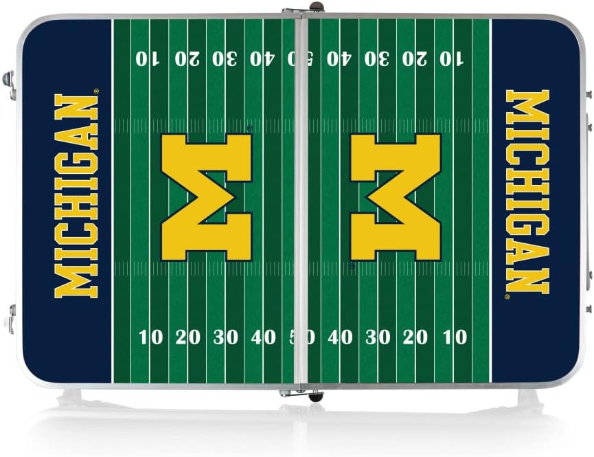 PICNIC TIME NCAA Concert Portable, Small Folding, Mini Picnic Table