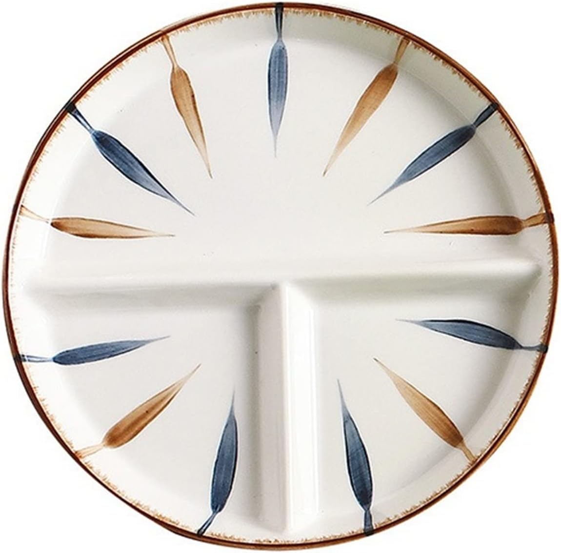 Amazon.com | MMOOCO Dinner Plates, Weight Control Plate 2 Pieces Dining ...