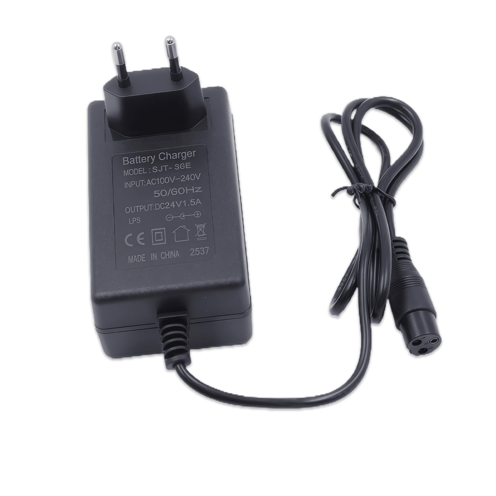 Ładowarka do skutera elektrycznego Razor MX350, Dirt Bike, E100, E200, E300, Pocket Mod, Sports Mod i Quad Dirt Bike, ładowarka akumulatorowa, kabel zasilający