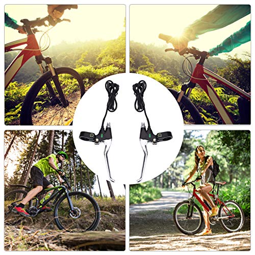Conjunto de alavanca de freio alavanca de freio de bicicleta freios de bicicleta elétrica prática pr