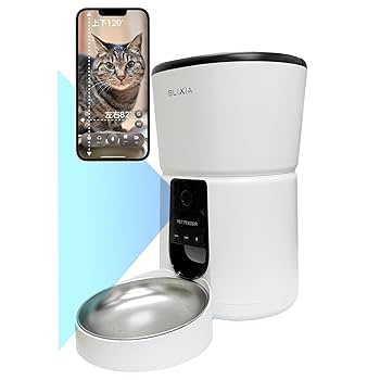 BLIXIA 自動給餌器 カメラ付き 5L 楽天市場】1,500円OFF！10/4 20:00〜10/9まで！カメラ付き自動