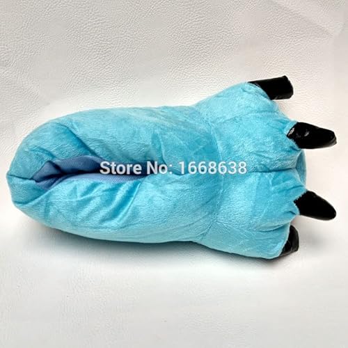 Kit 2 Pantufas Azul e Rosa Fofinha Quentinha Unissex Tamanho Único Calçado 35 a 39