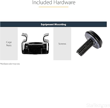 2-Post 8U Heavy-Duty Wall-Mount Network Rack, 19 Open Frame Server Rack, 12 Deep, Wall Mount Data Rack for IT / AV / Patch Panel / Computer Equipment, TAA (RK812WALLO)