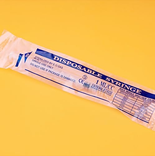 Miniatura 2 de Jeringa de laboratorio de 0.0 fl oz-25G, diámetro de 0.020 in0.019 pulgadas de largo, 0.984 in1 pulgada de herramientas de boca recta (20)