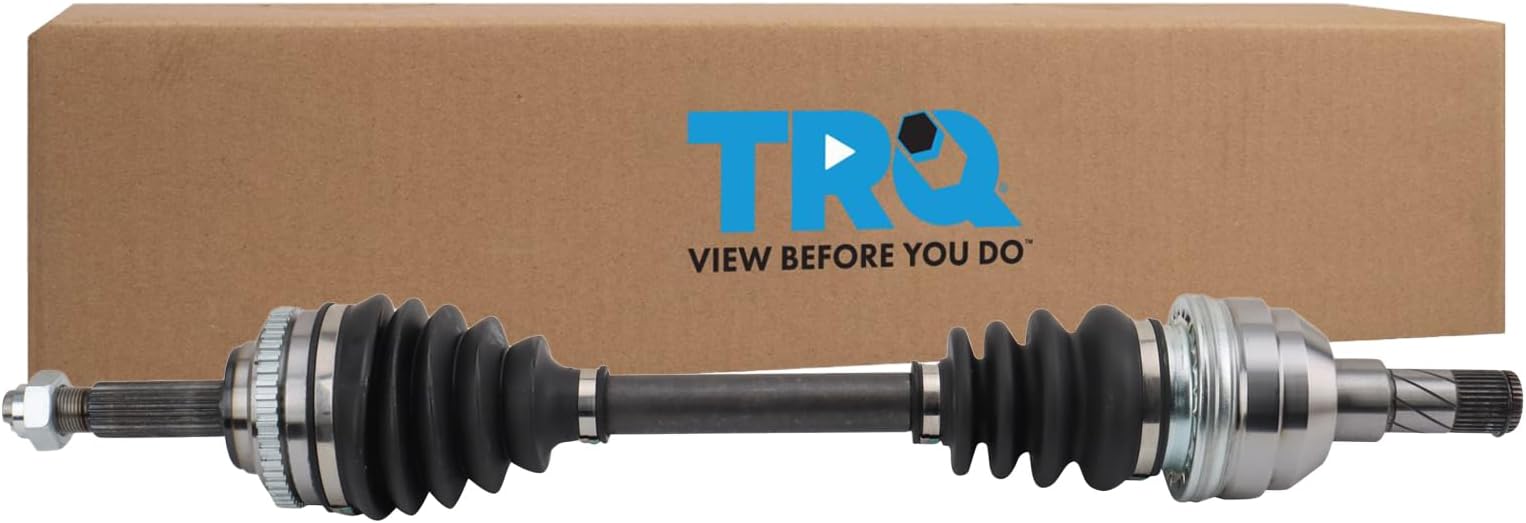 TRQ Front Left CV Axle Shaft Assembly Drivers Side Compatible with 2004-2011 Chevrolet Aveo 2007-2011 Aveo5 2009 Pontiac G3