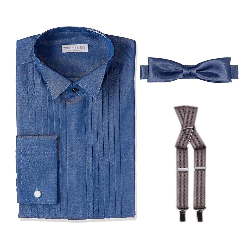 Amazon | [ドレスコード101] 新郎小物3点セット ウィングカラー