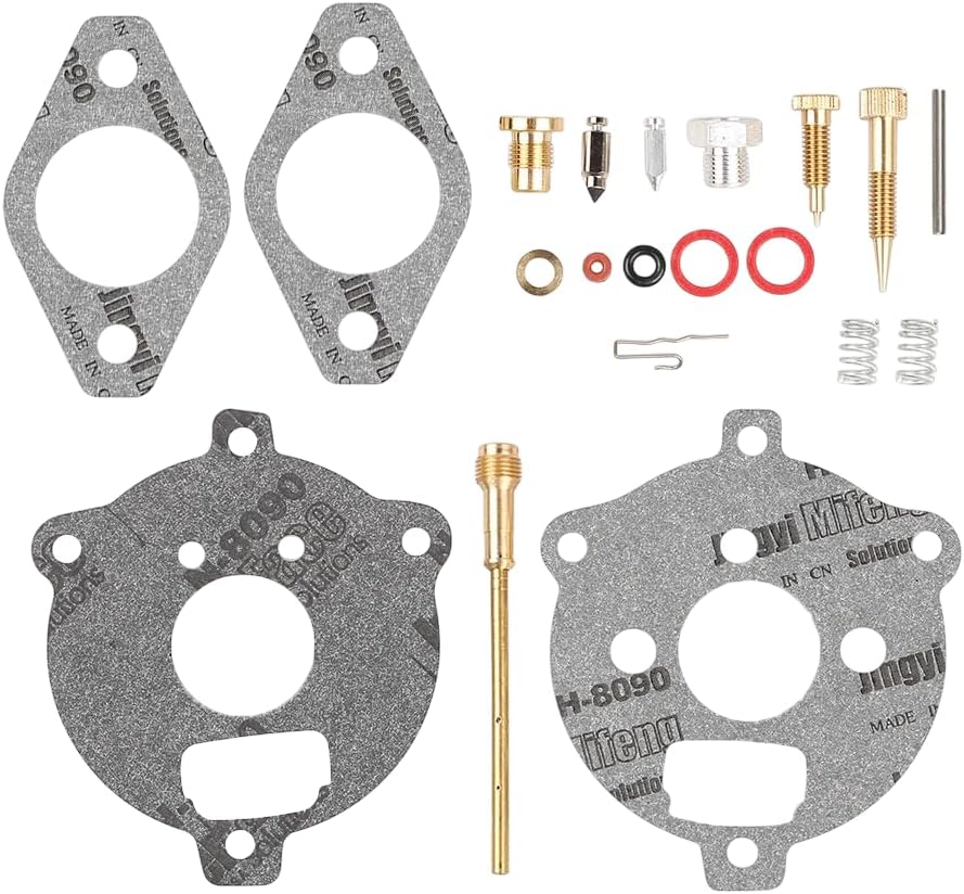 Carburetor Rebuild Kit for Briggs Stratton 291763 295938 394693 7HP-9HP engine - Genuine OEM Replacement
