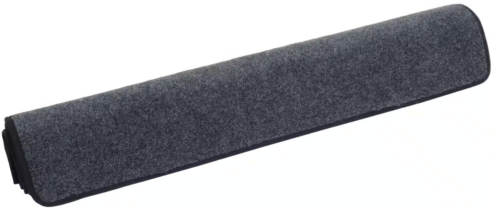 WOODBRASS Tapis de Batterie 130 x 100 cm Gris Foncé - Tapis Antidérapant pour Batterie Électronique et Acoustique, Tapis de Sol pour Batterie, Protection et Stabilité