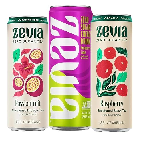 Zero Sugar Tea & Energy Drink Variety Compatible with Zevia