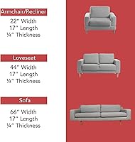 Vista 6 de LAMINET Deluxe Ajustable Salvador de Asientos Hundidos de Muebles - Sillón/Reclinable - 17" L x 22" A