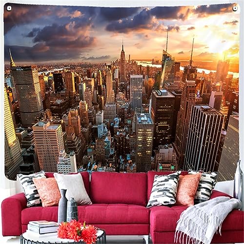 �j���[���[�N�w�i�z�z�[���A�[�g�^�y�X�g���[�J�[�e�����K���[���x�b�h�J�o�[3d����150x130cm