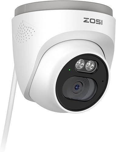Miniatura 1 de ZOSI Cámara IP PoE complementaria C220 de 4MP QHD 2.5K para exteriores, cámara de vigilancia de 1440p para exteriores al sistema de seguridad del