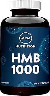 MRM HMB 1000 | MyHMB® Clinically Studied Formula | Supports Muscle Health, Strength & Recovery | Non-GMO + Gluten-Free | 60 Capsules