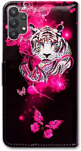 Miniatura 7 de Bcov Funda para Galaxy A32 5G, funda de piel con tapa y función atril para Samsung Galaxy A32 5G 2021