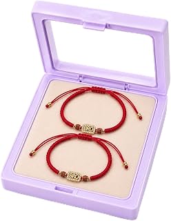 Rakhi for Brother, Pack of 2 Red String Bracelet BRO Raksha Bandhan Gift | Pack of 2 adjustable red string BRO Rakhi bracelets, perfect Raksha Bandhan gift for brothers with comfortable fit.