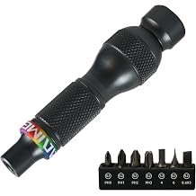 7-in-1 Fidget Screwdriver, Magnetic Self-Locking EDC Tool with Smooth Spinning Handle, for Work & Play.