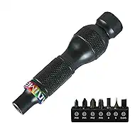 7-in-1 Fidget Screwdriver, Magnetic Self-Locking EDC Tool with Smooth Spinning Handle, for Work & Play.