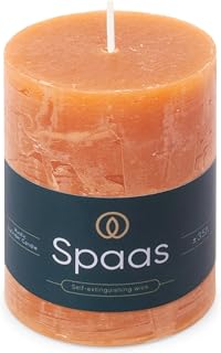 Spaas Rustikale Stumpenkerze 70/95 mm 35St. - orange