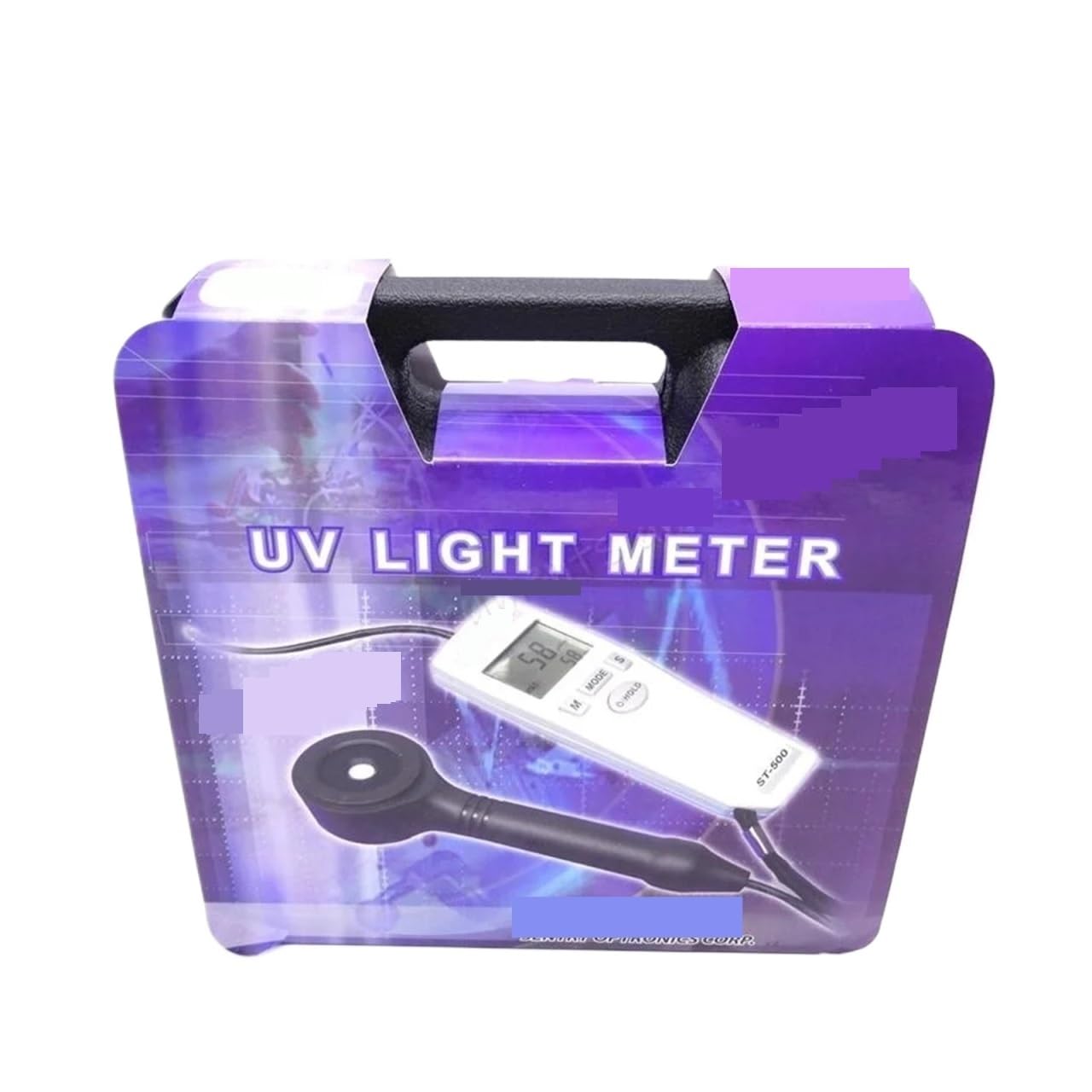 Medidor de radiación ultravioleta portátil ST-510 Luxómetro ST510 UV UVA