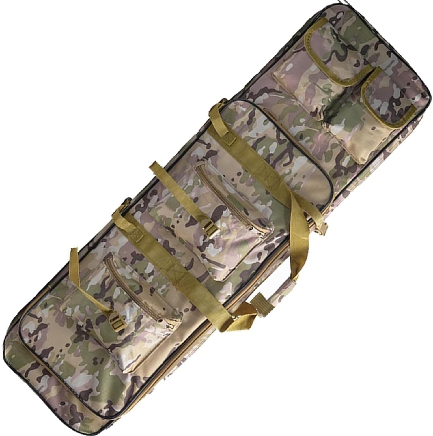 Range Bag, Angeltasche, Taktische Waffentasche Für Langwaffen, Weich Gepolsterter Gewehrkoffer, 5 Zubehör Beutel Zum Schießen Wargame-Jagd, Militär Tasche, Einsatztasche Polizei B,32in/81cm
