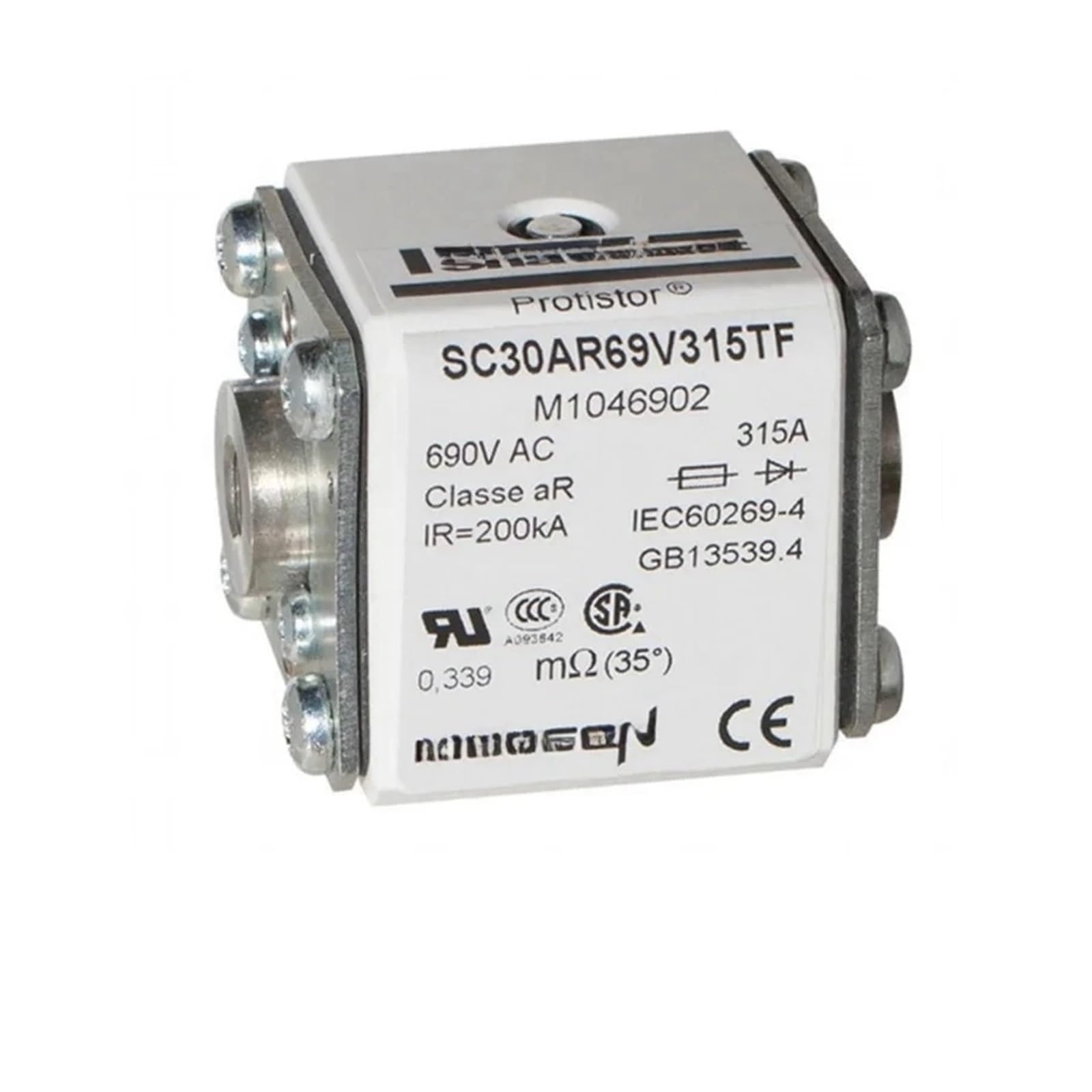 SC30AR69V200TI Z1047028 SC30AR69V250TI A1047029 SC30AR69V315TI B1047030 SC30AR69V080TIM H1046990 1pcs Fuse(SC30AR69V250TI)